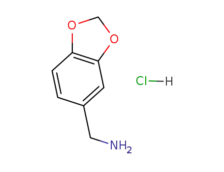 Molecular Structure of 2620-49-7 (5-(azidomethyl)benzo[d][1,3]dioxole hydrochloride)