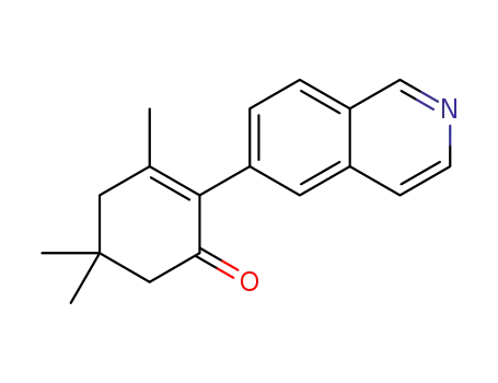 2-(isoquinolin-6-yl)-3,5,5-trimethylcyclohex-2-en-1-one