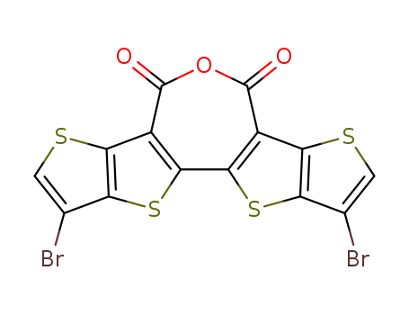 1,9-dibromothieno[2',3':4,5]thieno[3,2-c]thieno[2',3':4,5]thieno[2,3-e]oxepine-4,6-dione