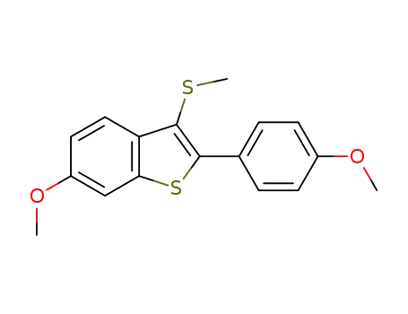 6-methoxy-2-(4-methoxyphenyl)-3-methylthiobenzo[b]thiophene