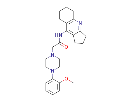 N-(2,3,5,6,7,8-hexahydro-1H-cyclopenta[b]quinolin-9-yl)-2-[4-(2-methoxyphenyl)piperazin-1-yl]acetamide