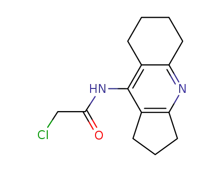 2-chloro-N-(2,3,5,6,7,8-hexahydro-1H-cyclopenta[b]quinolin-9-yl)acetamide