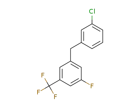 1-[(3-chlorophenyl)methyl]-3-fluoro-5-(trifluoromethyl)benzene
