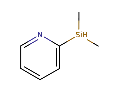 Molecular Structure of 21032-48-4 (2-(DIMETHYLSILYL)PYRIDINE)