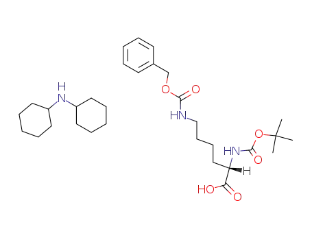 Nα-tert-butyloxycarbonyl-Nε-benzyloxycarbonyllysine dicyclohexylammonium salt