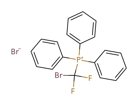 Molecular Structure of 58201-66-4 ((BROMODIFLUOROMETHYL)TRIPHENYLPHOSPHONIUM BROMIDE)