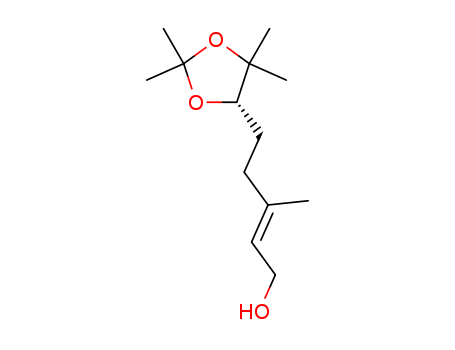 (6S,2E)-6,7-Isopropylidenedioxy-3,7-dimethyl-2-octen-1-ol