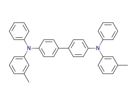 Molecular Structure of 65181-78-4 (N,N'-Bis(3-methylphenyl)-N,N'-bis(phenyl)benzidine)