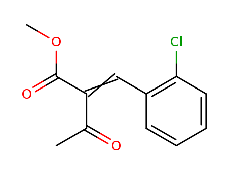 2-Acetyl-3-(2-chlorophenyl)acrylic acid methyl ester
