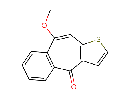 9-methoxy-4H-benzo<4,5>cyclohepta<1,2-b>thiophene4-one