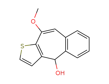 10-methoxy-4H-benzo<4,5>cyclohepta<1,2-b>thiophene-4-ol