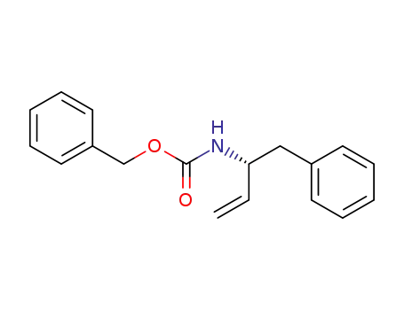 N-<(benzyloxy)carbonyl>-(2R)-amino-1-phenylbut-3-ene