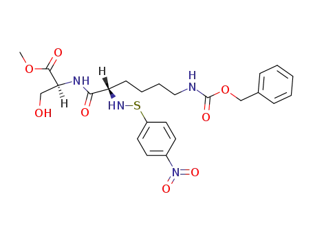 Nα-2-nitrobenzenesulfenyl-Nε-benzyloxycarbonyllysyl-serine methyl ester