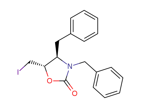 (4R,5S)-3,4-Dibenzyl-5-iodomethyl-oxazolidin-2-one