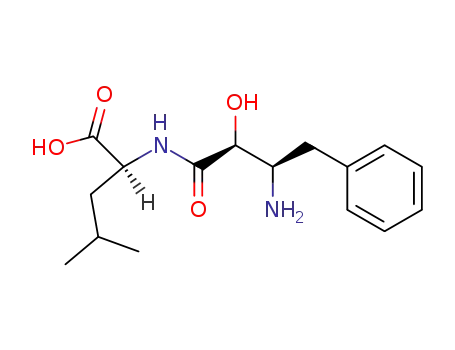 L-Leucine,N-[(2S,3R)-3-amino-2-hydroxy-1-oxo-4-phenylbutyl]-