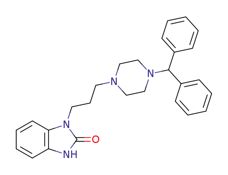 2H-Benzimidazol-2-one, 1-[3-[4-(diphenylmethyl)-1-piperazinyl]propyl]-1,3-dihydro