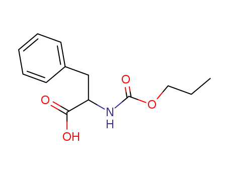 3-Phenyl-2-propoxycarbonylamino-propionic acid