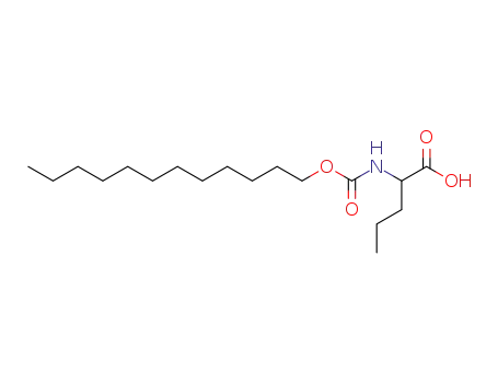 2-Dodecyloxycarbonylamino-pentanoic acid