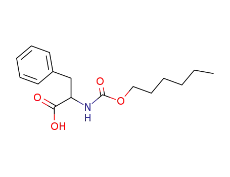 2-Hexyloxycarbonylamino-3-phenyl-propionic acid