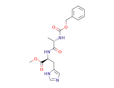 N-(Benzyloxycarbonyl-L-ananyl)-L-histidine methyl ester