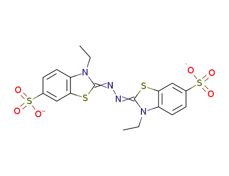 2,2'-azinobis(3-ethylbenzothiazoline-6-sulfonate) cation radical