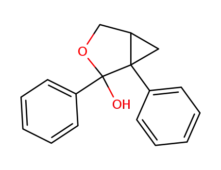 Molecular Structure of 139048-20-7 (3-Oxabicyclo[3.1.0]hexan-2-ol, 1,2-diphenyl-)