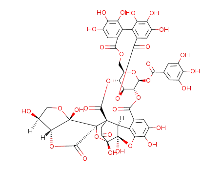 Molecular Structure of 102382-31-0 (Elaeocarpusin)