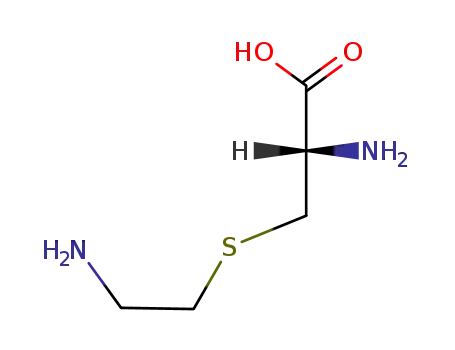 Molecular Structure of 53526-71-9 (D-Cysteine, S-(2-aminoethyl)- (9CI))