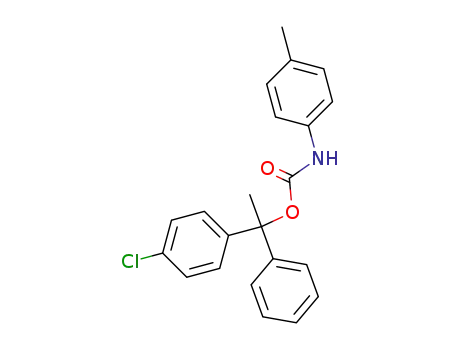 p-Tolyl-carbamic acid 1-(4-chloro-phenyl)-1-phenyl-ethyl ester