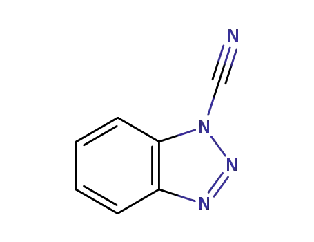 Molecular Structure of 15328-32-2 (1-cyanobenzotriazole)