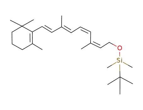 tert-Butyl-[(2Z,4Z,6E,8E)-3,7-dimethyl-9-(2,6,6-trimethyl-cyclohex-1-enyl)-nona-2,4,6,8-tetraenyloxy]-dimethyl-silane