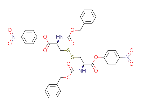 Bis-N-benzyloxycarbonyl cystine di p-nitrophenyl ester