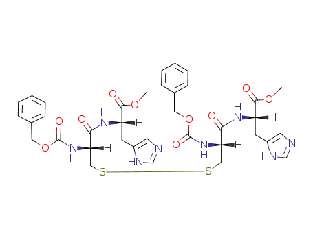 Bis-N-benzyloxycarbonyl cystinyl di-histidine methyl ester