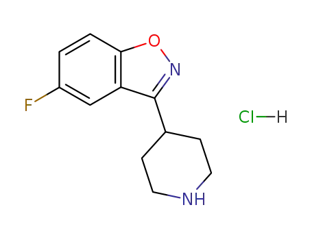 5-FLUORO-3-(4-PIPERIDINYL)-1,2-BENZISOXAZOLE HYDROCHLORIDE