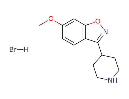6-Methoxy-3-(4-piperidinyl)-1,2-benzisoxazole Hydrobromide