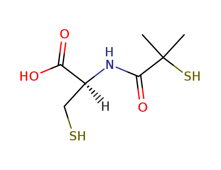 L-Cysteine,N-(2-mercapto-2-methyl-1-oxopropyl)-