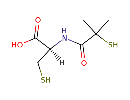 Molecular Structure of 65002-17-7 (BUCILLAMINE)