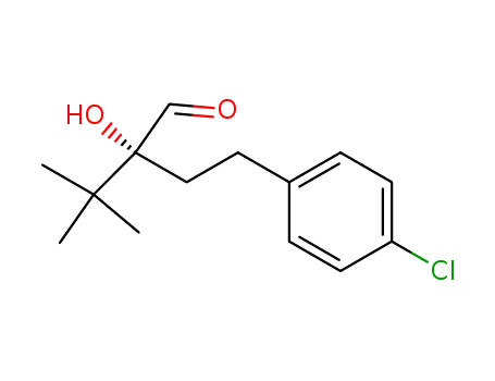 (R)-2-[2-(4-Chloro-phenyl)-ethyl]-2-hydroxy-3,3-dimethyl-butyraldehyde