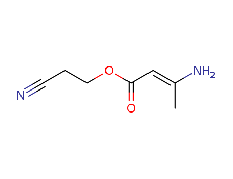(E)-2-Cyanoethyl 3-AMinobut-2-enoate(88977-32-6)