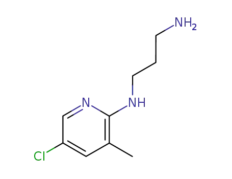 N-(5-chloro-3-methyl-2-pyridyl)-1,3-diaminopropane