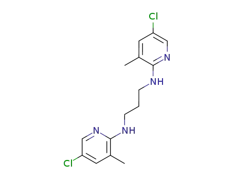 N,N'-Bis-(5-chloro-3-methyl-pyridin-2-yl)-propane-1,3-diamine