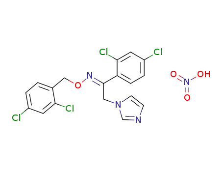 Molecular Structure of 64211-46-7 (Oxiconazole nitrate)