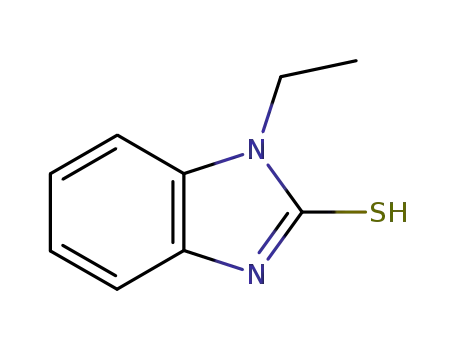 Molecular Structure of 39573-31-4 (2H-Benzimidazole-2-thione,1-ethyl-1,3-dihydro-(9CI))