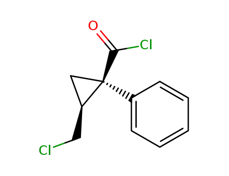 (1R,2S)-2-Chloromethyl-1-phenyl-cyclopropanecarbonyl chloride