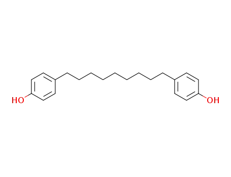 Molecular Structure of 115914-43-7 (Phenol, 4,4'-(1,9-nonanediyl)bis-)