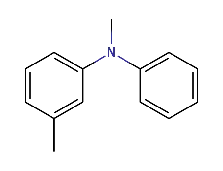 Molecular Structure of 92115-21-4 (Benzenamine, N,3-dimethyl-N-phenyl-)