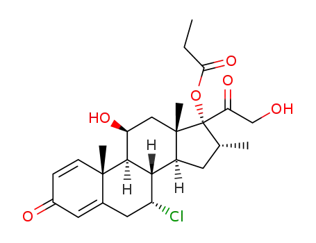 7α-chloro-16α-methylprednisolone 17-propionate