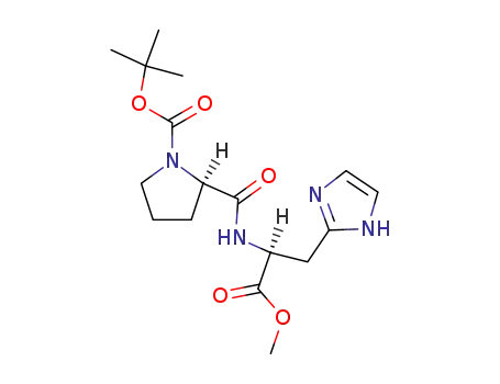 N-(tert-butoxycarbonyl)-D-prolyl-L-histidine methyl ester