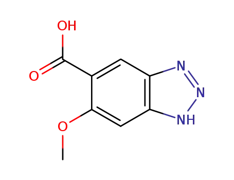 1H-Benzotriazole-5-carboxylicacid, 6-methoxy-