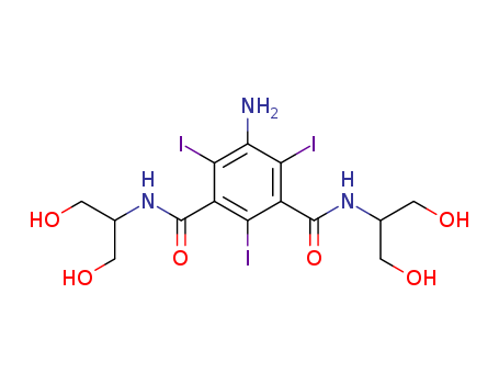 Iopamidol Related Compound A (50 mg) (N,N-Bis-(1,3-dihydroxy-2-propyl)-5-amino-2,4,6-triiodoiso-phthalamide)
